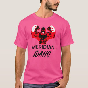 MERIDIAN IDAHO MMA FIGHTER Oversized T-Shirt