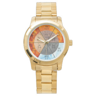 Meridian Organ Elements Clock customisable Watch