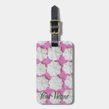 Meringues on pink paper gift