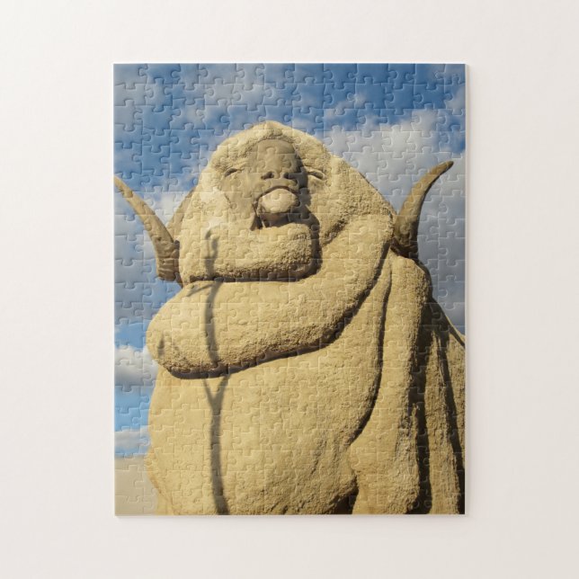merino sheep jigsaw puzzle (Vertical)