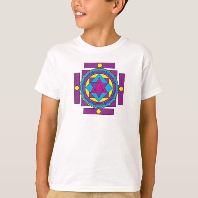Merkaba Mandala T-Shirt (Front)