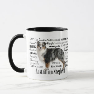 Merle Australian Shepherd Mug