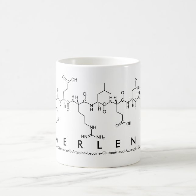 Merlene peptide name mug (Center)
