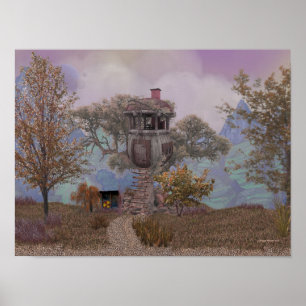 Merle's Treehouse Poster
