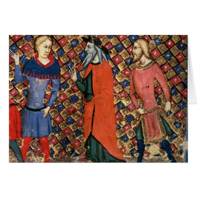 Merlin tutoring Arthur (Front Horizontal)