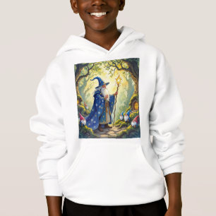 Merlin with Gnomes Hoodie Sweatshirt