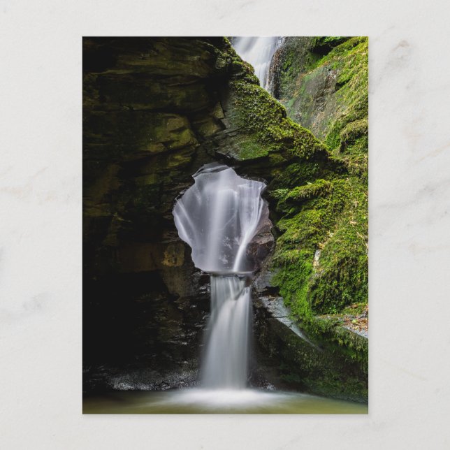 'Merlin's Well', St. Nectan's Glen, Cornwall Postcard (Front)