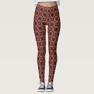 Merlot medallion leggings