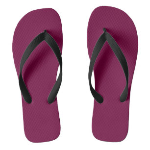 Merlot (solid colour)  jandals