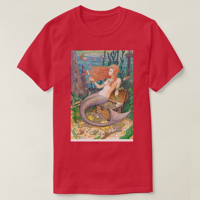 Mermaid 10 T-Shirt (Design Front)