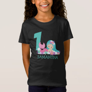 Mermaid 1st birthday Marina – Of the sea T-Shirt