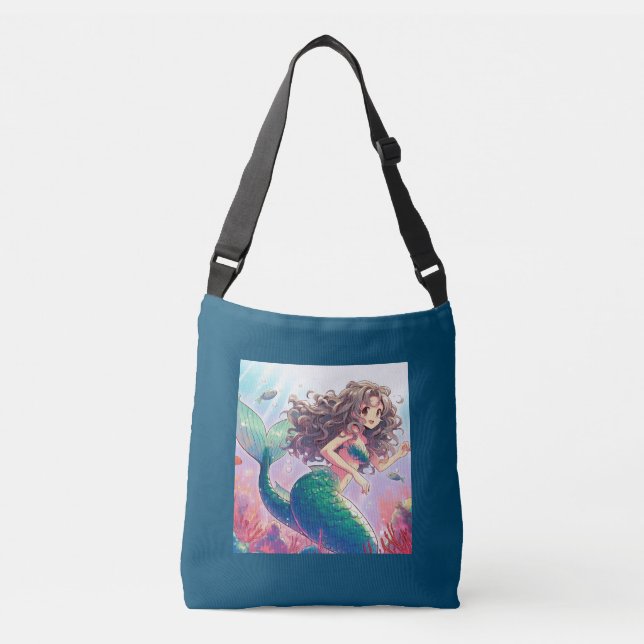 Mermaid 3 crossbody bag (Front)