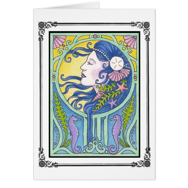 Mermaid a la Mucha (Front)