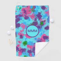 Mermaid Abstract Splatter