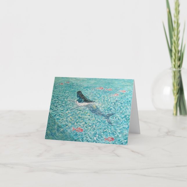 Mermaid against the Tide Card (Front)