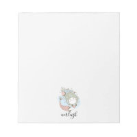 Mermaid And Fish Kid's Personalised