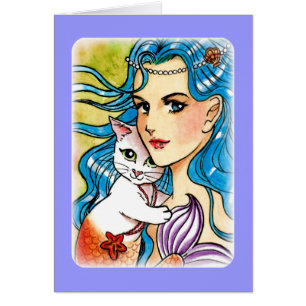 Mermaid and white mercat