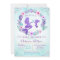 Mermaid Baby Shower Invitation Sprinkle