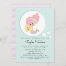 Mermaid Baby Shower Light Skin Tone