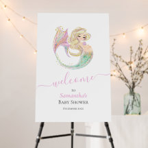 Mermaid Baby Shower Sweet Mother to Be 