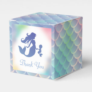 Mermaid Baby Shower Under the Sea Favour Box