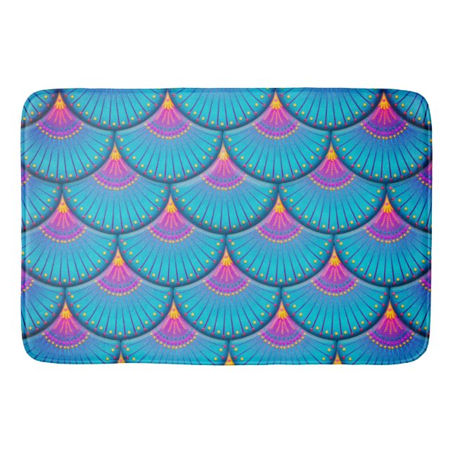 mermaid bath mat (Front)