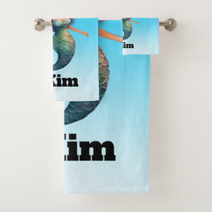 Mermaid Bath Towel Set
