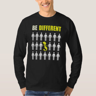 Mermaid Be Different Inspiration T-Shirt