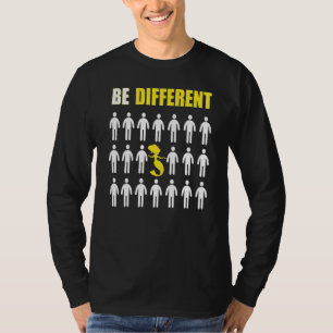 Mermaid Be Different Inspiration T-Shirt