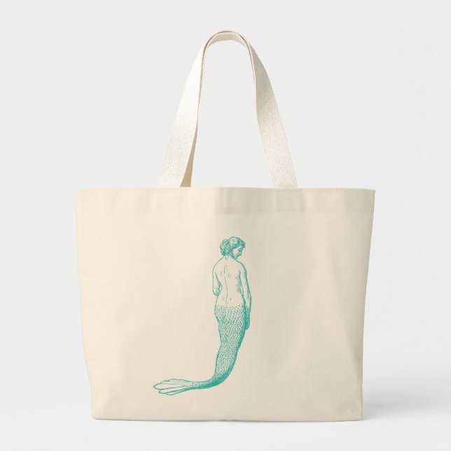 Mermaid Beach Bag (Front)