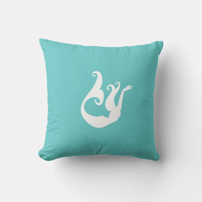 Mermaid ~ Beach House Cushion (Front)