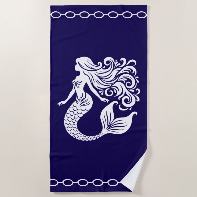 Mermaid Beach Towel (Front)