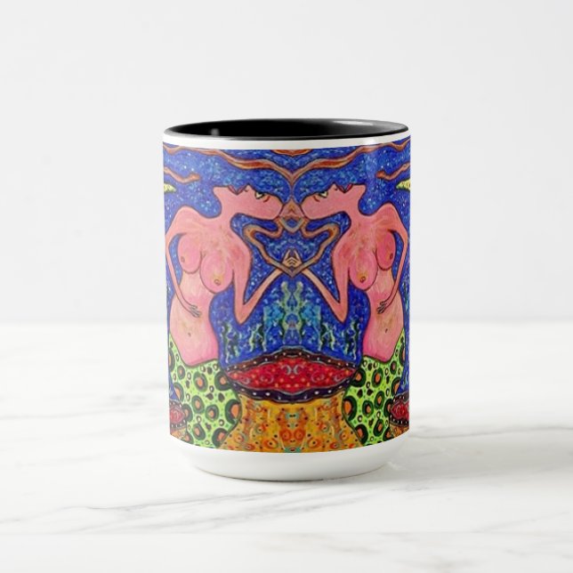 Mermaid Besties Twins Mug (Center)