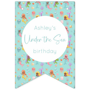 Mermaid Birthday Bunting
