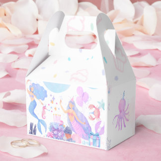 Mermaid Birthday Favour Box