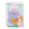 Mermaid Birthday Invitation Card