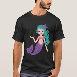 Mermaid Birthday matching Set Family T-Shirt