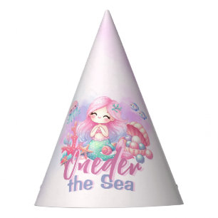 Mermaid Birthday   ONEder the Sea Party Hat