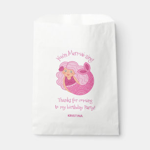 Mermaid Birthday Party Favour Bags