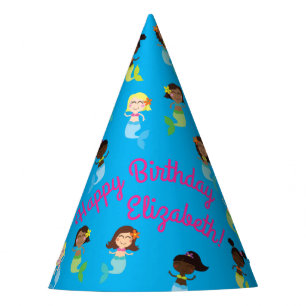 Mermaid Birthday Party Hat