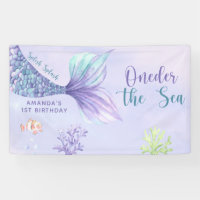 Mermaid Birthday Party Oneder The Sea Mermaid