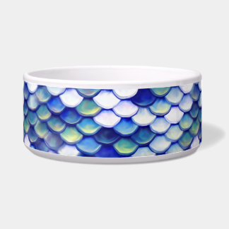 Mermaid Blue Skin Pattern