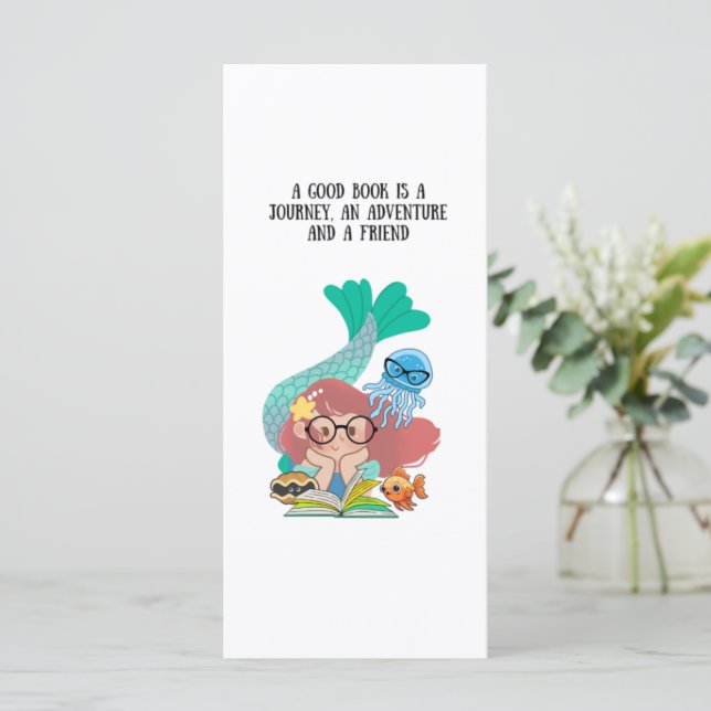 Mermaid Bookmark (Standing Front)