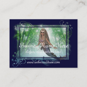 Mermaid Business Card :: Beautiful Blonde Tag D3