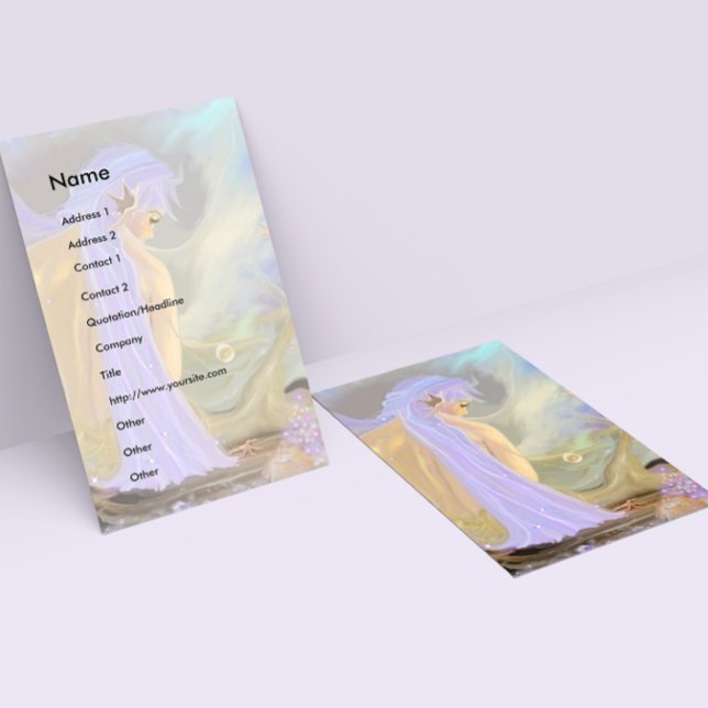 Mermaid Business Card Template (Creator Uploaded)