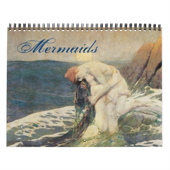 Mermaid Calendar You choose the Year! (Cover)