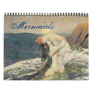 Mermaid Calendar You choose the Year!
