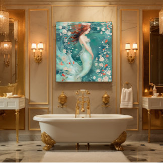 Mermaid Canvas Print