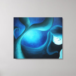 Mermaid canvas print