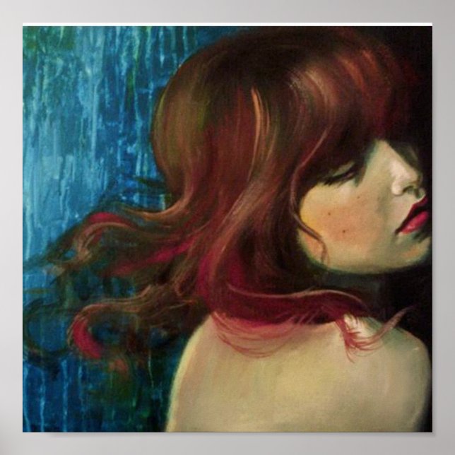 Mermaid (canvas print) poster (Front)